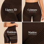 Le short 3D qui galbe les cuisses et le fessier
