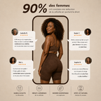 Le short 3D qui galbe les cuisses et le fessier